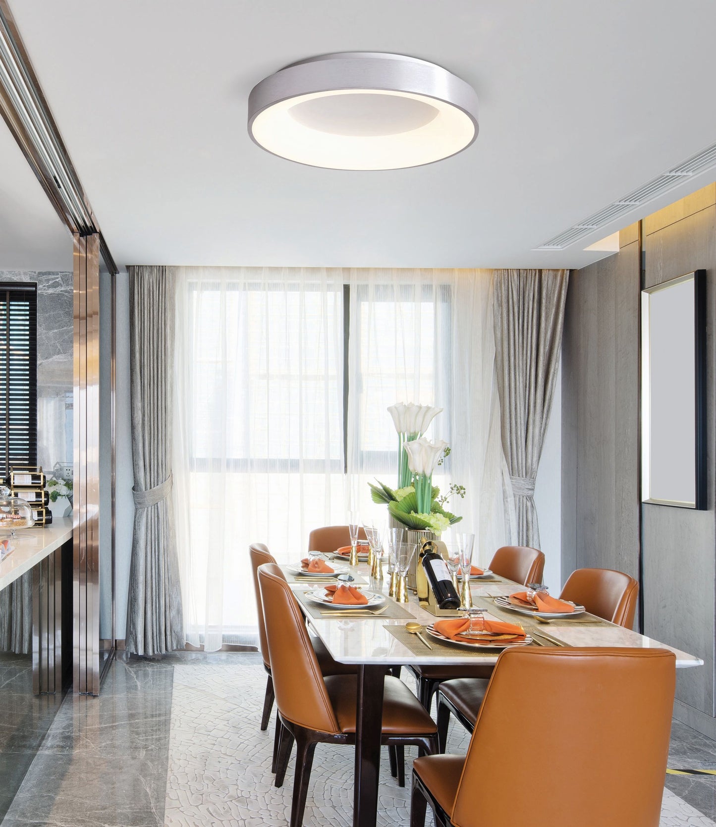 Chicago LED Flush Mount Ceiling Light