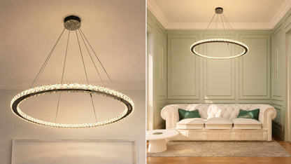 Aurelia 12-in. W LED Light Flush Mount Matte Black/Brushed Brass
