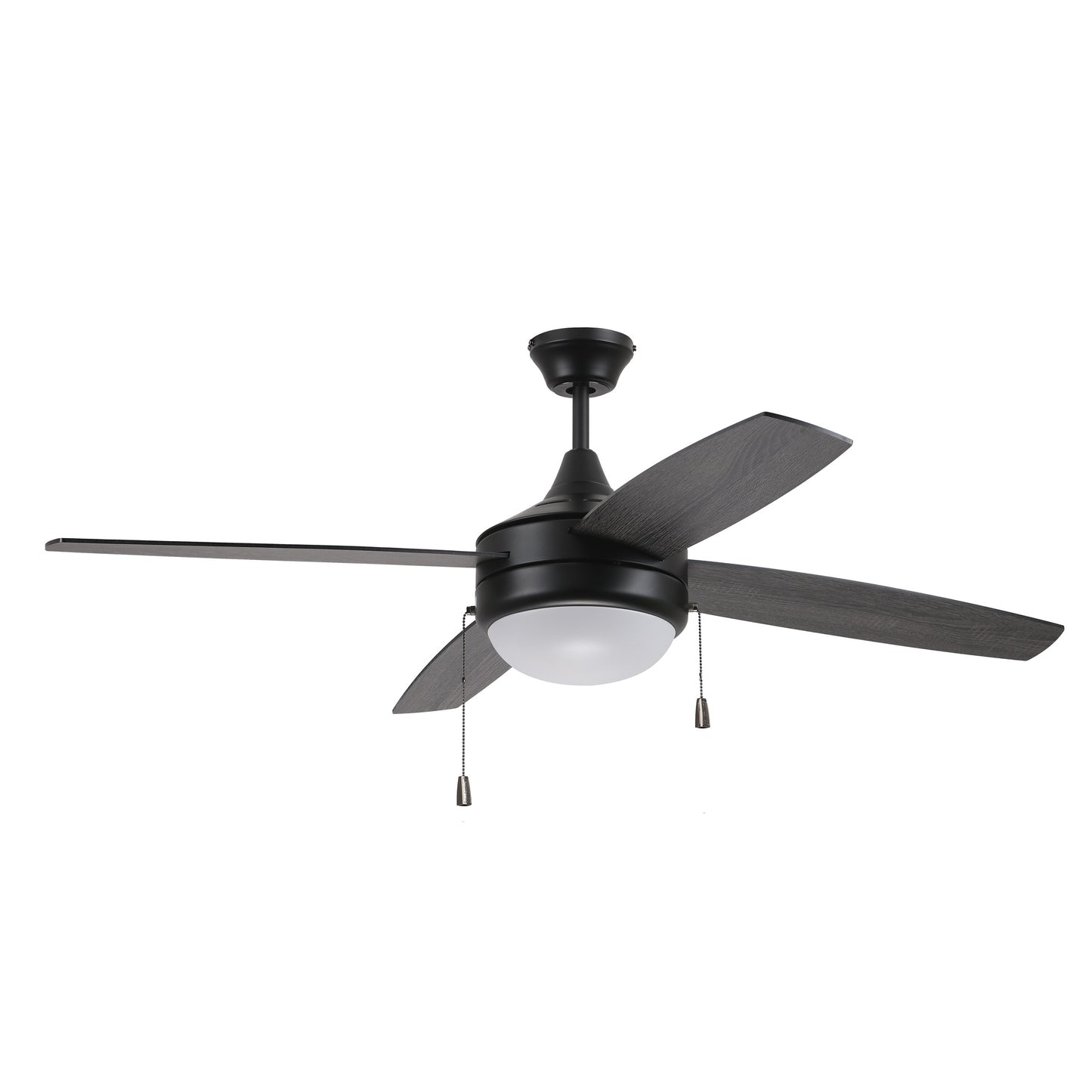 Phaze 52" Sculpted 4-Blade Ceiling Fan with Seamless LED Integration