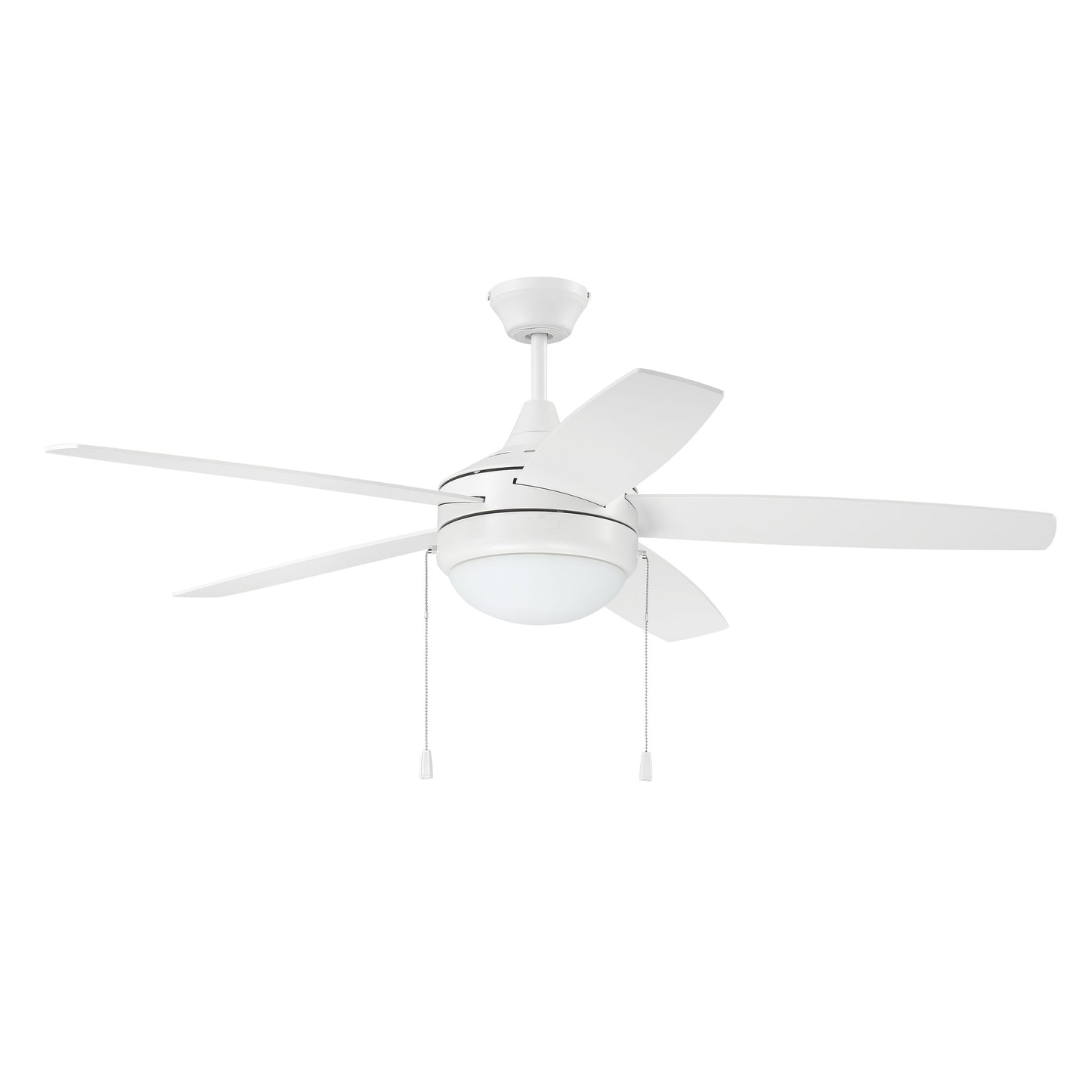Phaze 52" Energy Efficient 3-Blade Ceiling Fan with LED Light & Modern Profile
