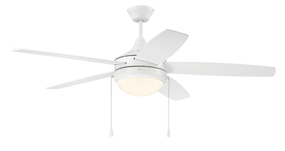 Phaze 52" Energy Efficient 3-Blade Ceiling Fan with LED Light & Modern Profile