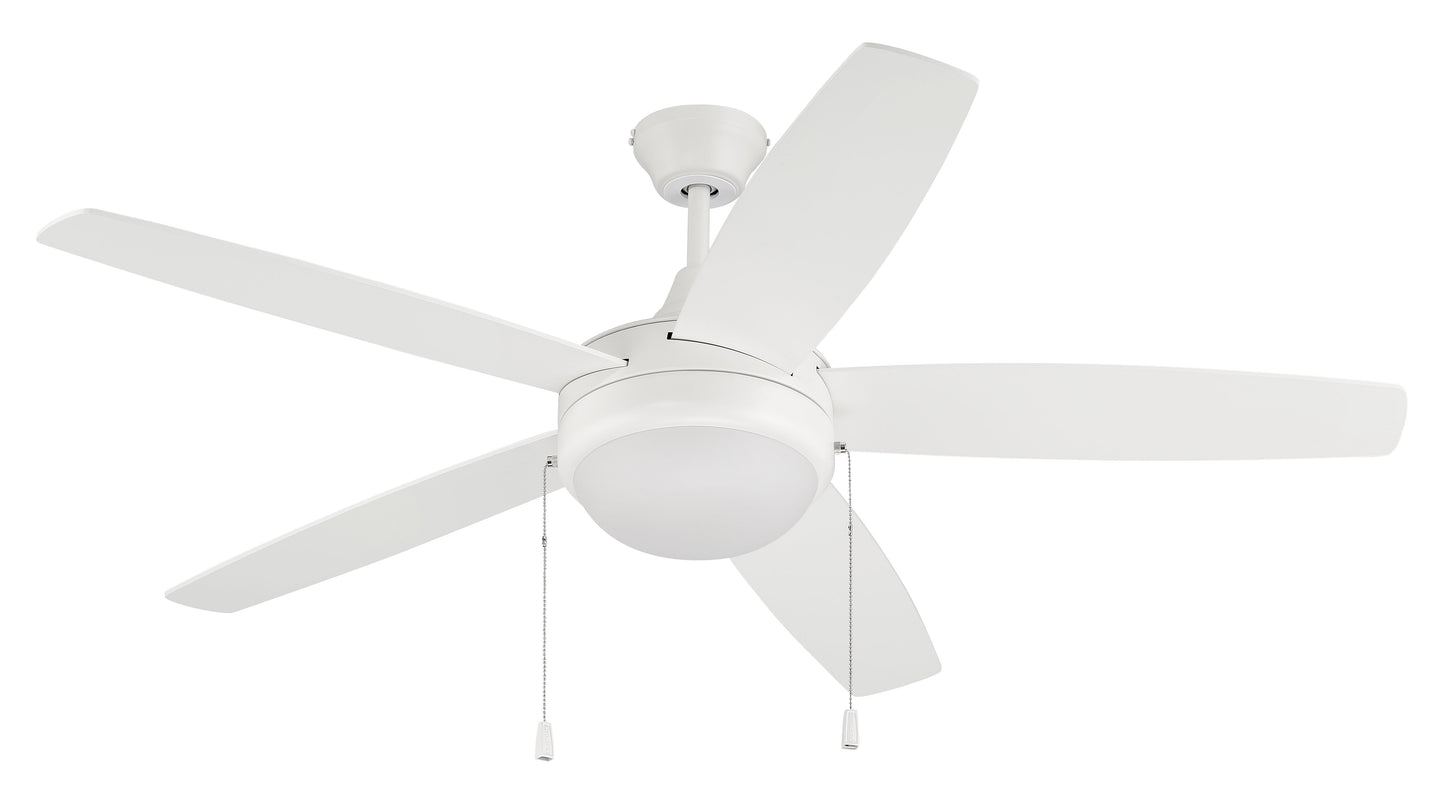 Phaze 52" Energy Efficient 3-Blade Ceiling Fan with LED Light & Modern Profile