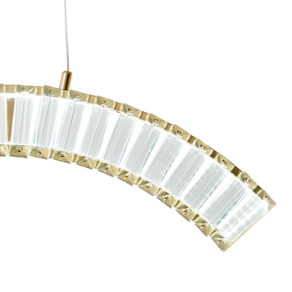Sanford Single Chandelier Brushed Gold