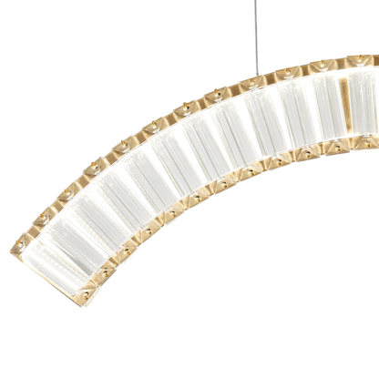 Sanford Triple Chandelier Brushed Gold