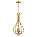 Monrovia 3 Light 11.25-in W Pendant Muted Brass