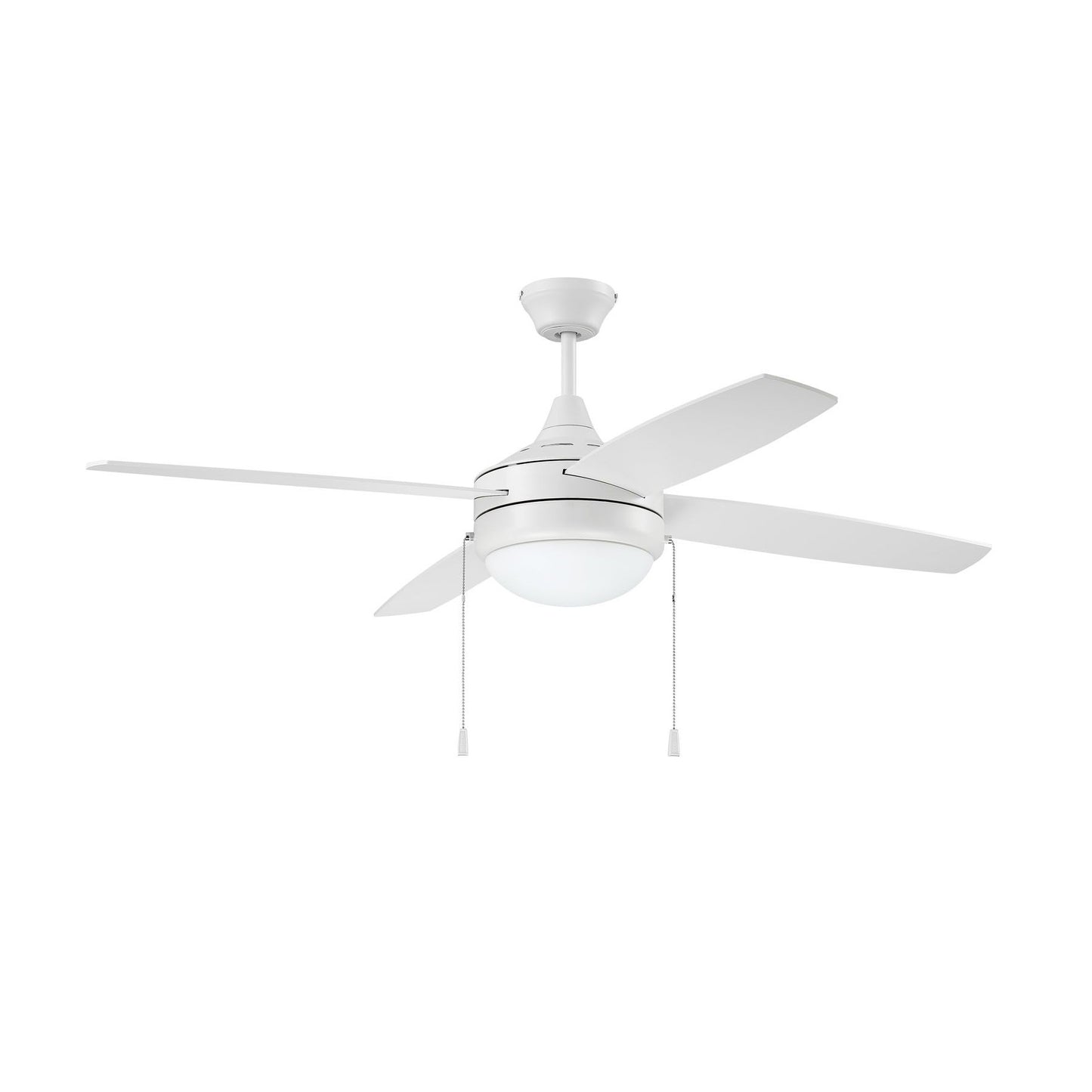 Phaze 4 52" 4-Blade Contemporary Ceiling Fan with Integrated LED Light