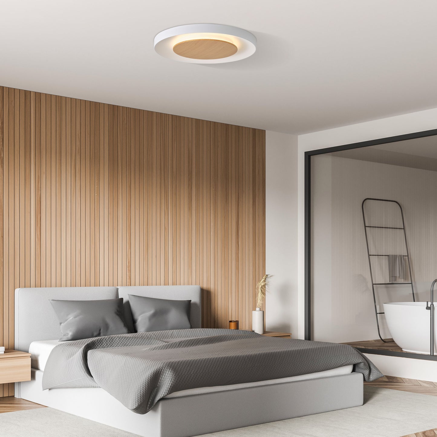 Quebec LED Flush Mount Ceiling Light