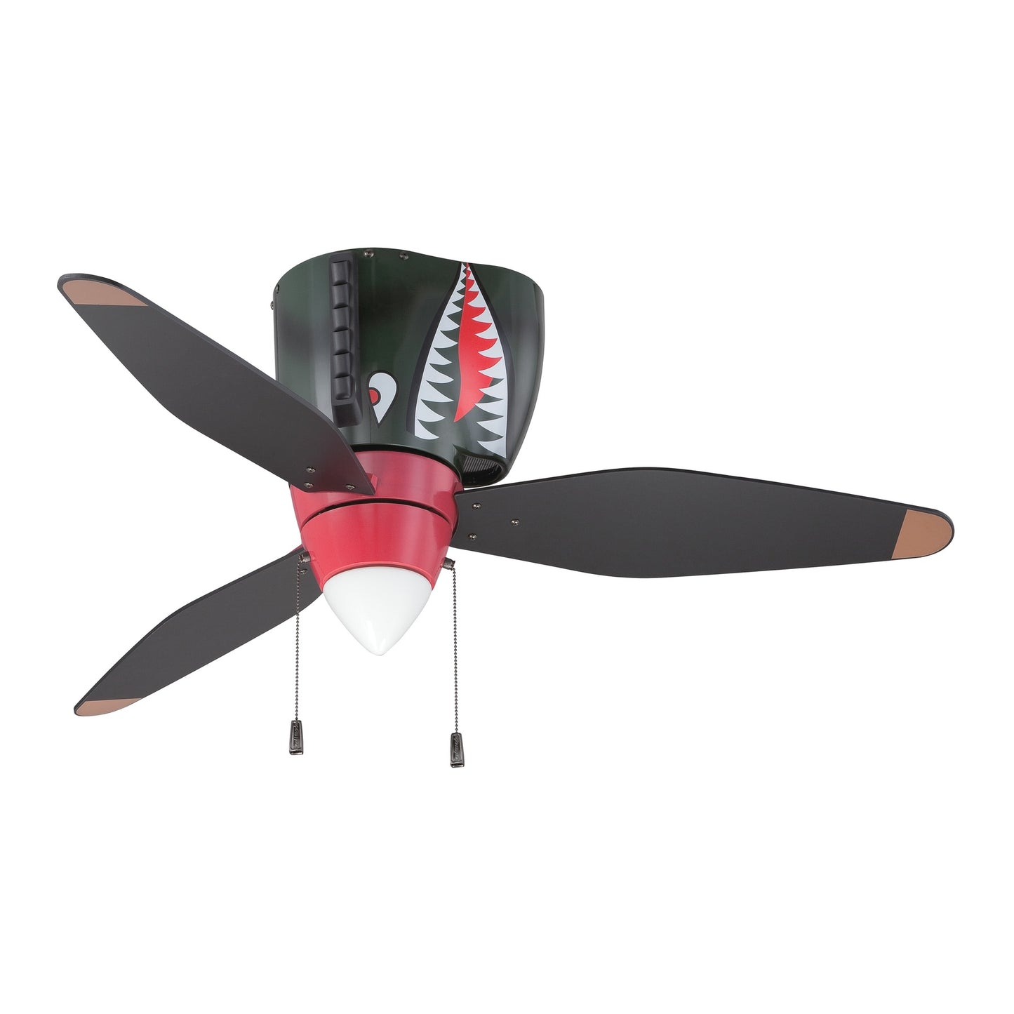 War Planes 48-Inch Kids Ceiling Fan with LED Light