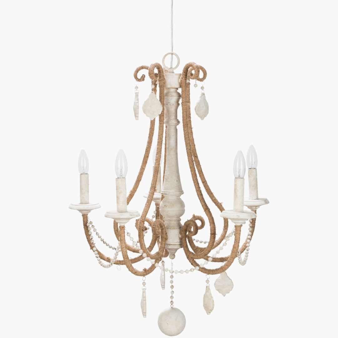 Surya Ambrose 22.8" L × 22.8" W × 30" H Chandelier – Default Title