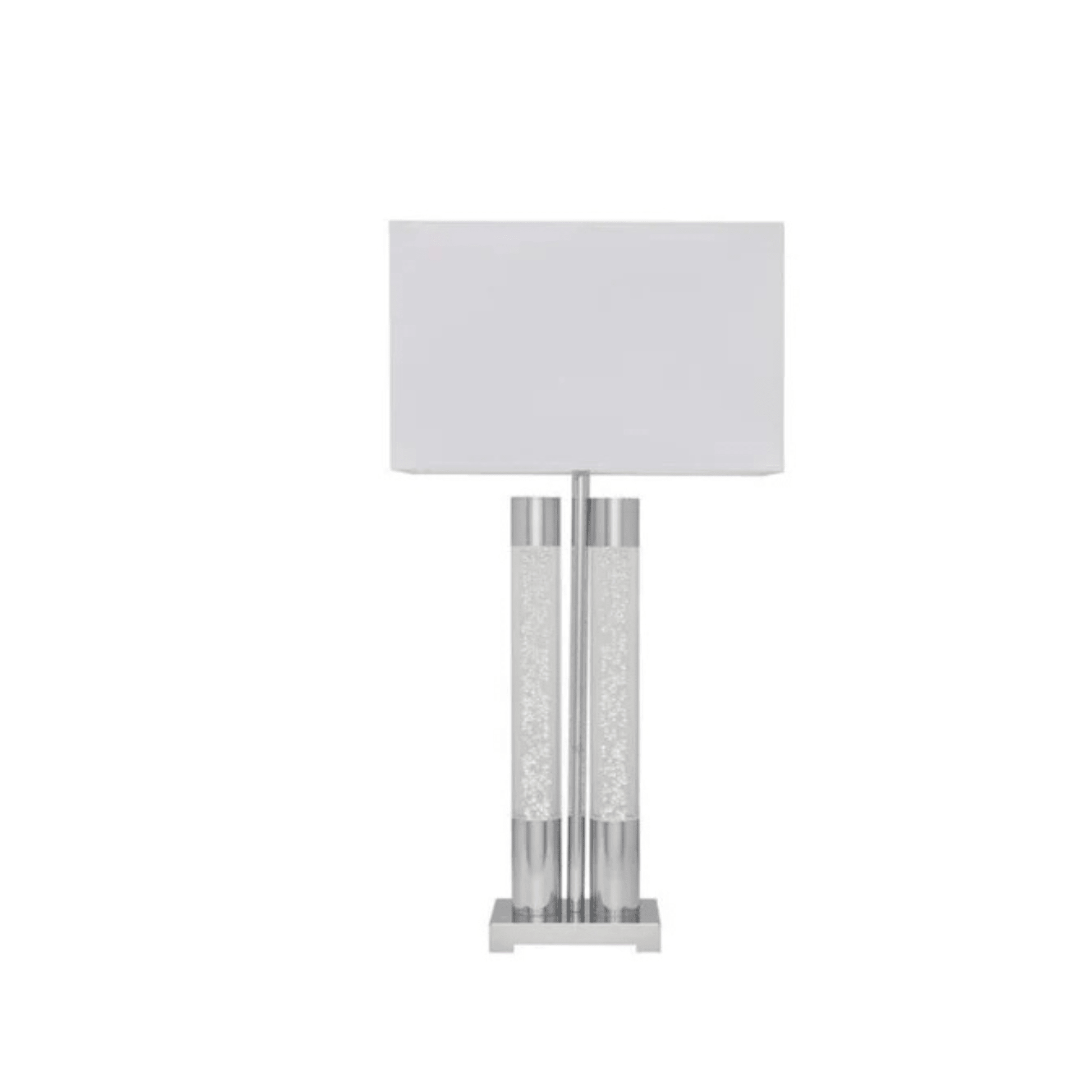 Acrylic Table Lamp Chrome - Orvon Lighting