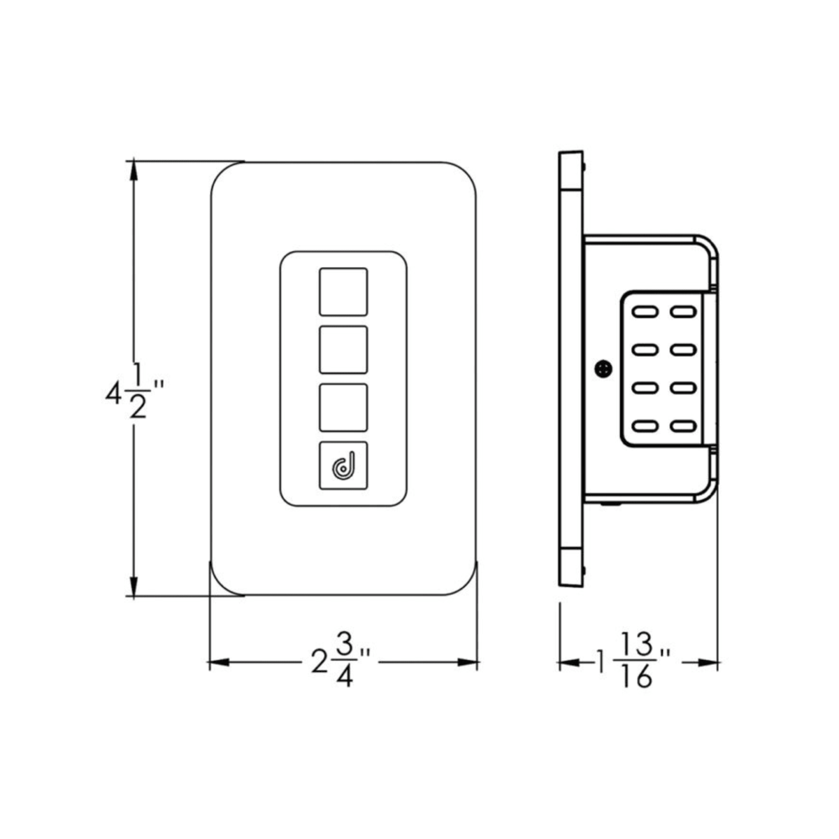 Advanced Smart Wall Controller - Orvon Lighting