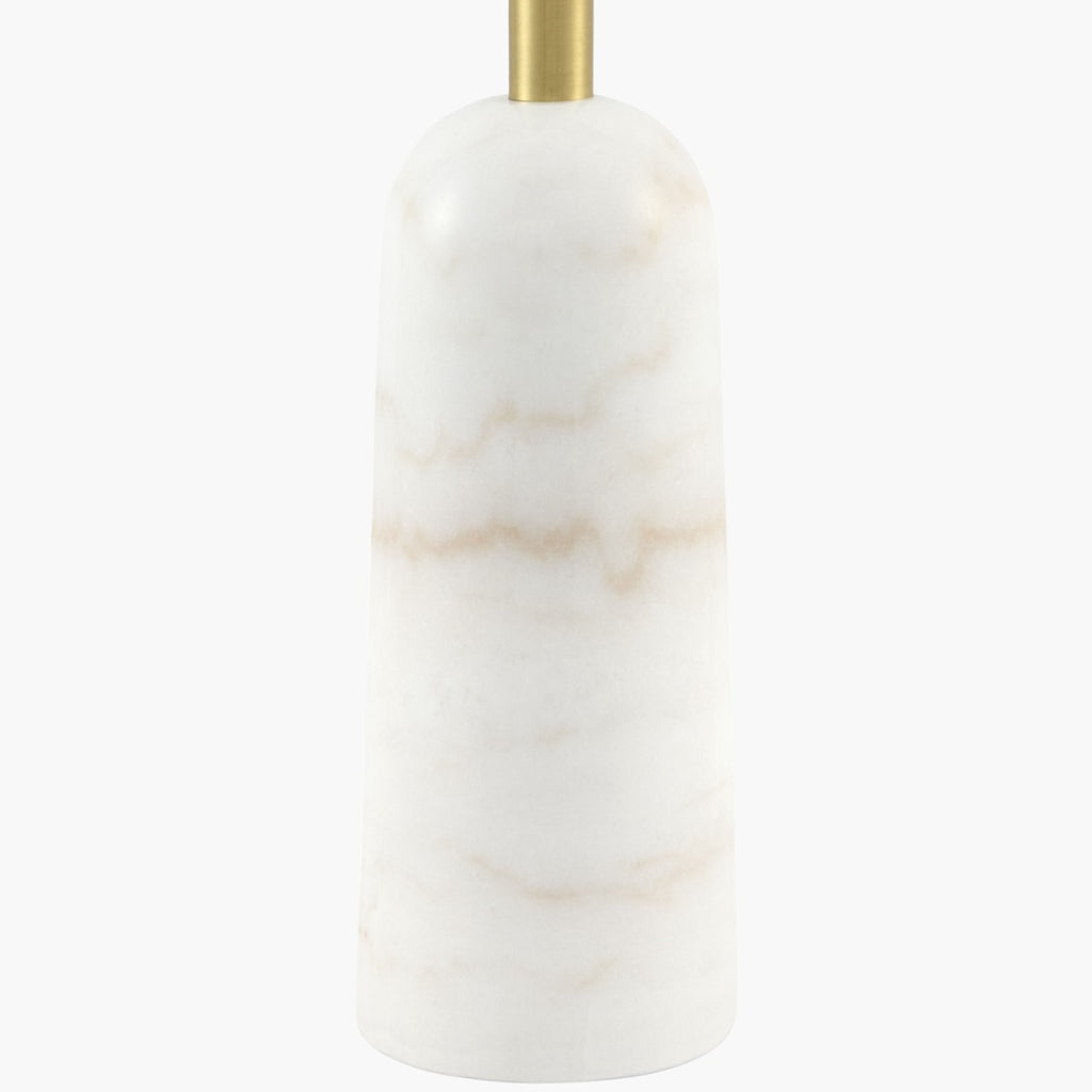 Surya Agate 14" L × 14" W × 21.5" H Accent Table Lamp – White additional view