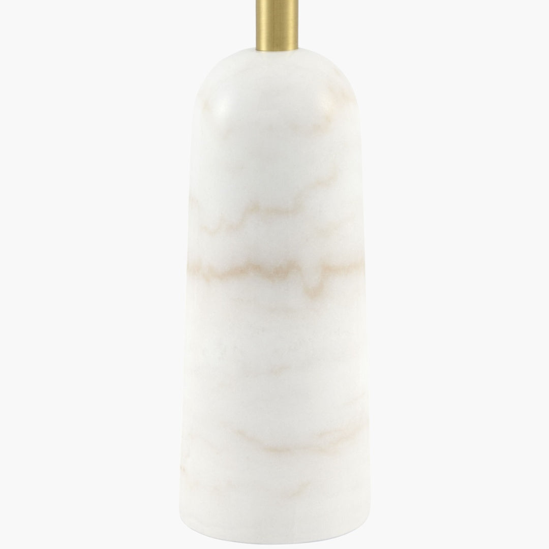 Surya Agate 14" L × 14" W × 21.5" H Accent Table Lamp – White additional view