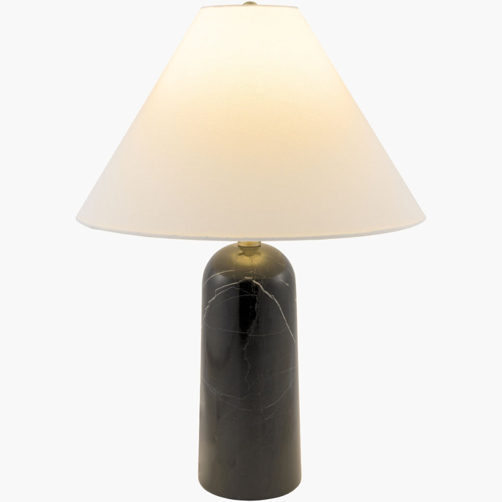 Surya Agate 14" L × 14" W × 21.5" H Accent Table Lamp – Black additional view