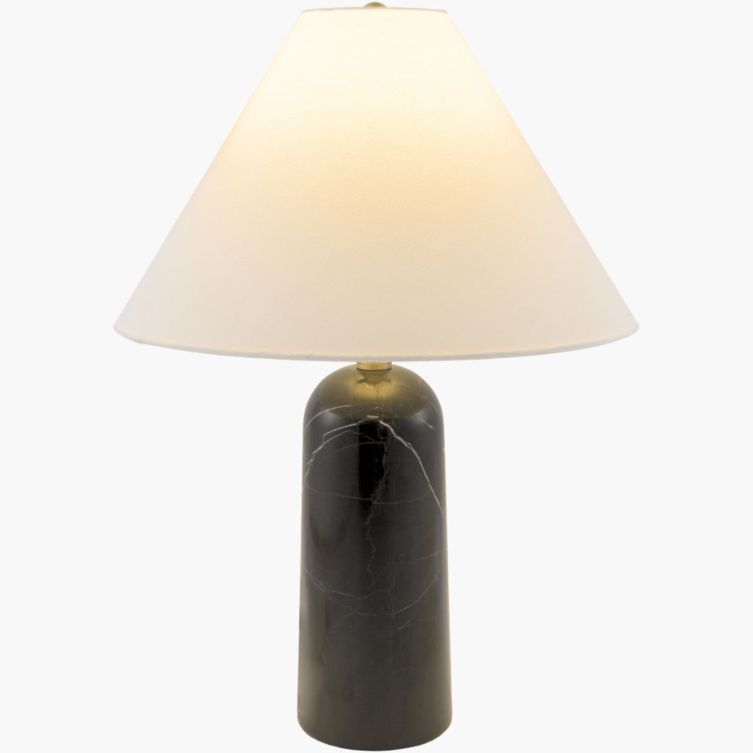 Surya Agate 14" L × 14" W × 21.5" H Accent Table Lamp – Black additional view
