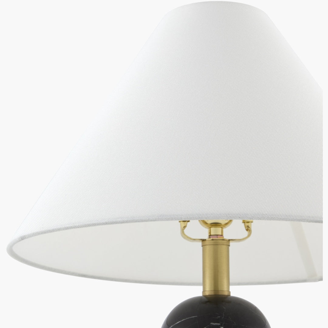 Surya Agate 14" L × 14" W × 21.5" H Accent Table Lamp – Black additional view