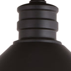 Akron 12 - in. 1 Light Pendant Oil Rubbed Bronze and Matte White - Orvon Lighting