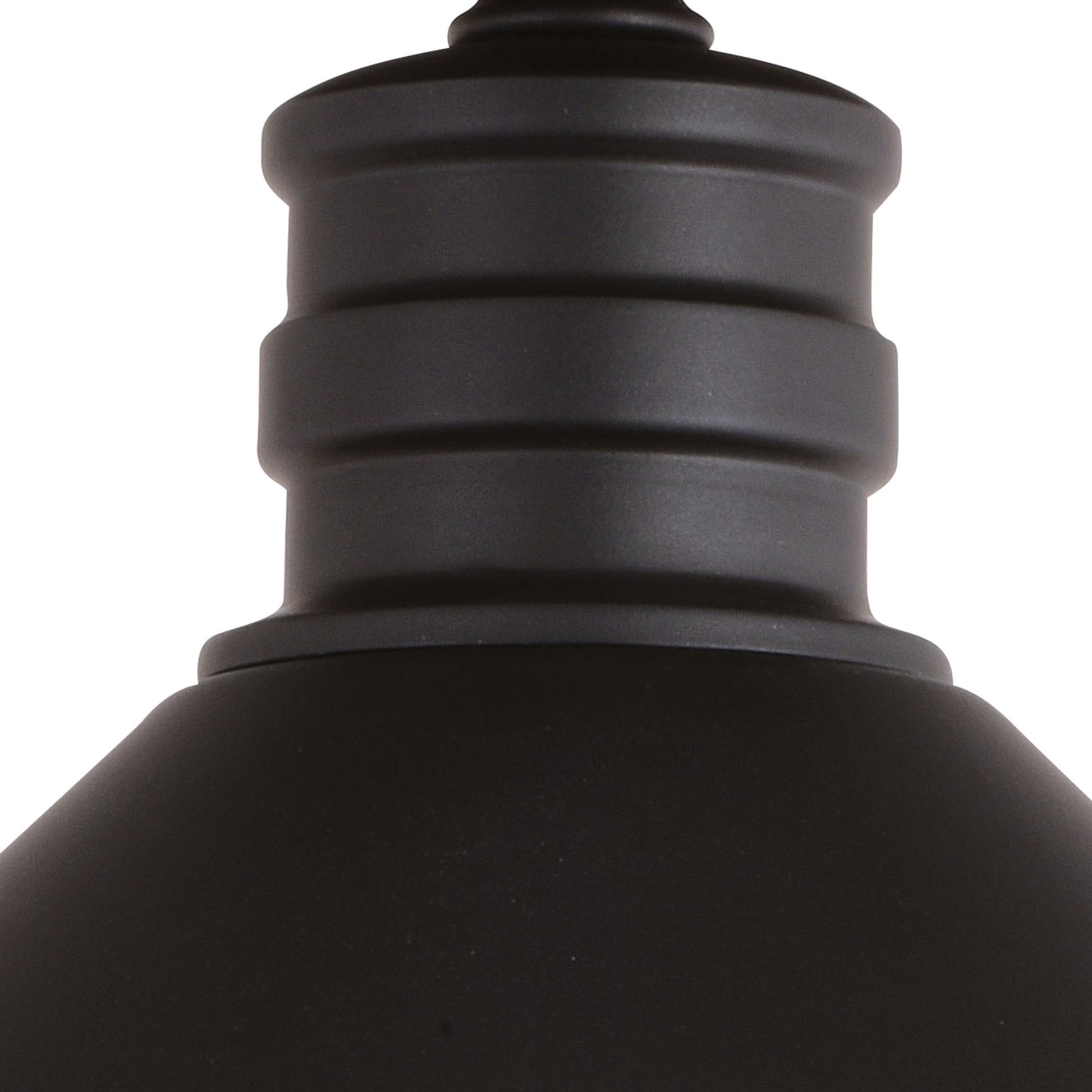 Akron 12 - in. 1 Light Pendant Oil Rubbed Bronze and Matte White - Orvon Lighting
