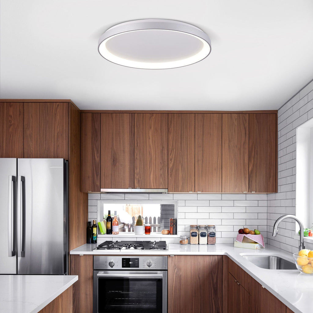 Alaska 19" LED Flush Mount Ceiling Light - Orvon Lighting