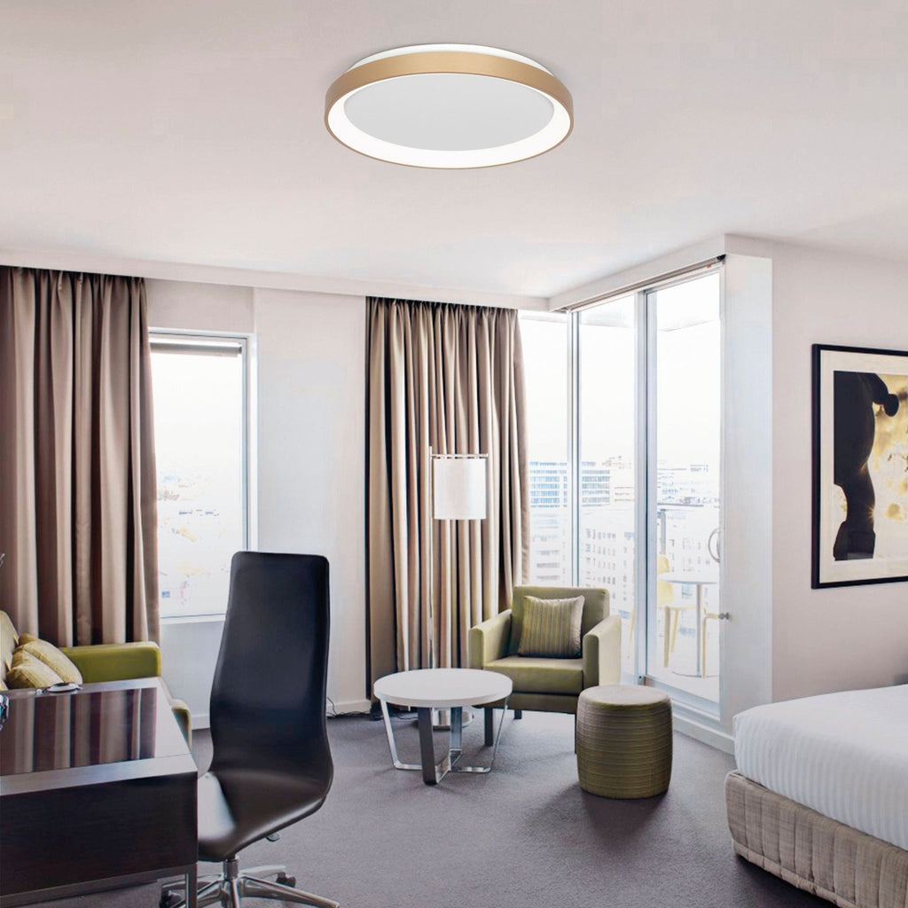 Alaska 19" LED Flush Mount Ceiling Light - Orvon Lighting