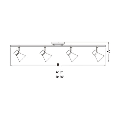 Alto 4 Light LED Directional Light - Orvon Lighting