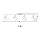Alto 4 Light LED Directional Light - Orvon Lighting