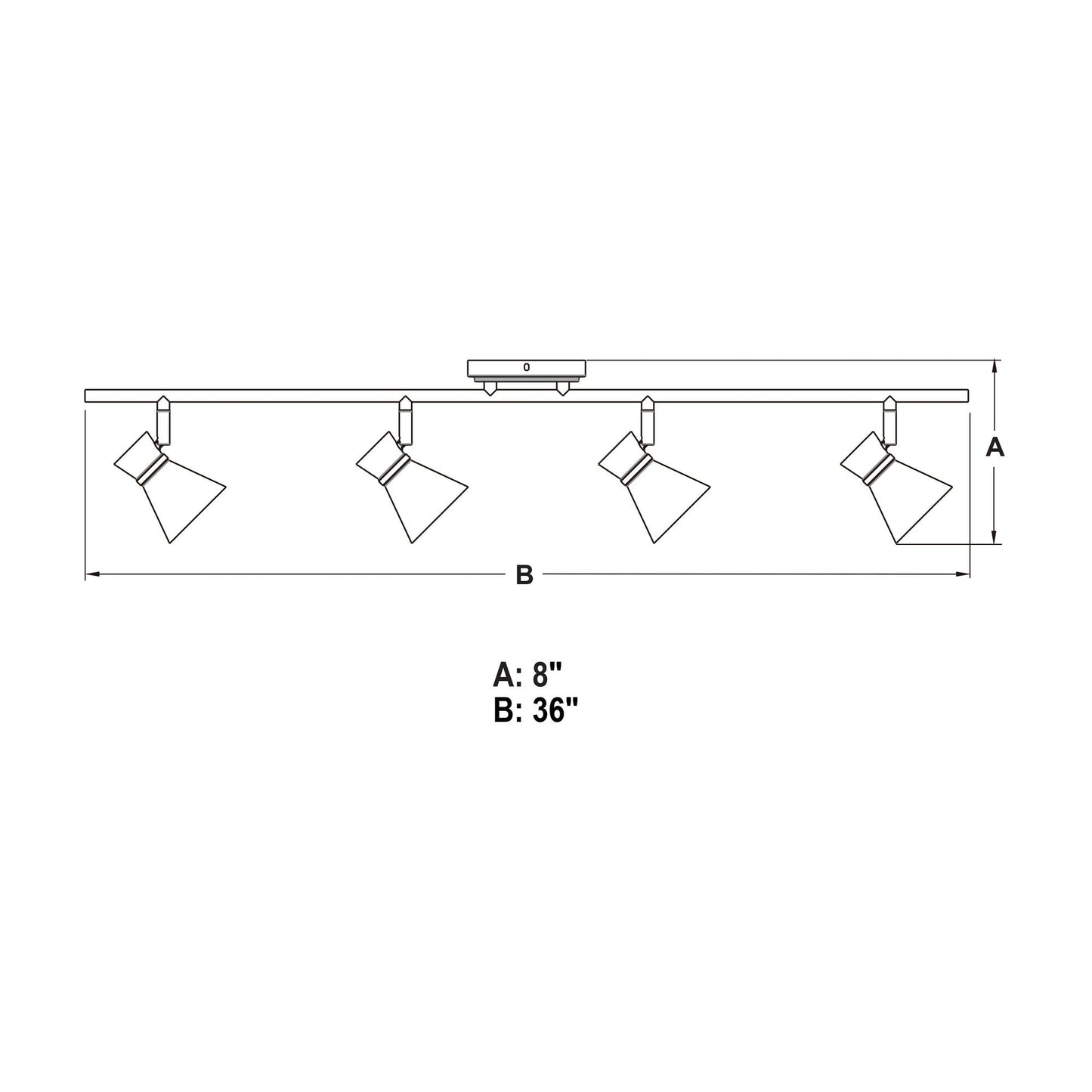 Alto 4 Light LED Directional Light - Orvon Lighting