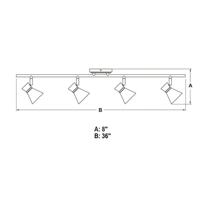 Alto 4 Light LED Directional Light - Orvon Lighting