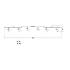 Alto 6 Light LED Directional Light - Orvon Lighting