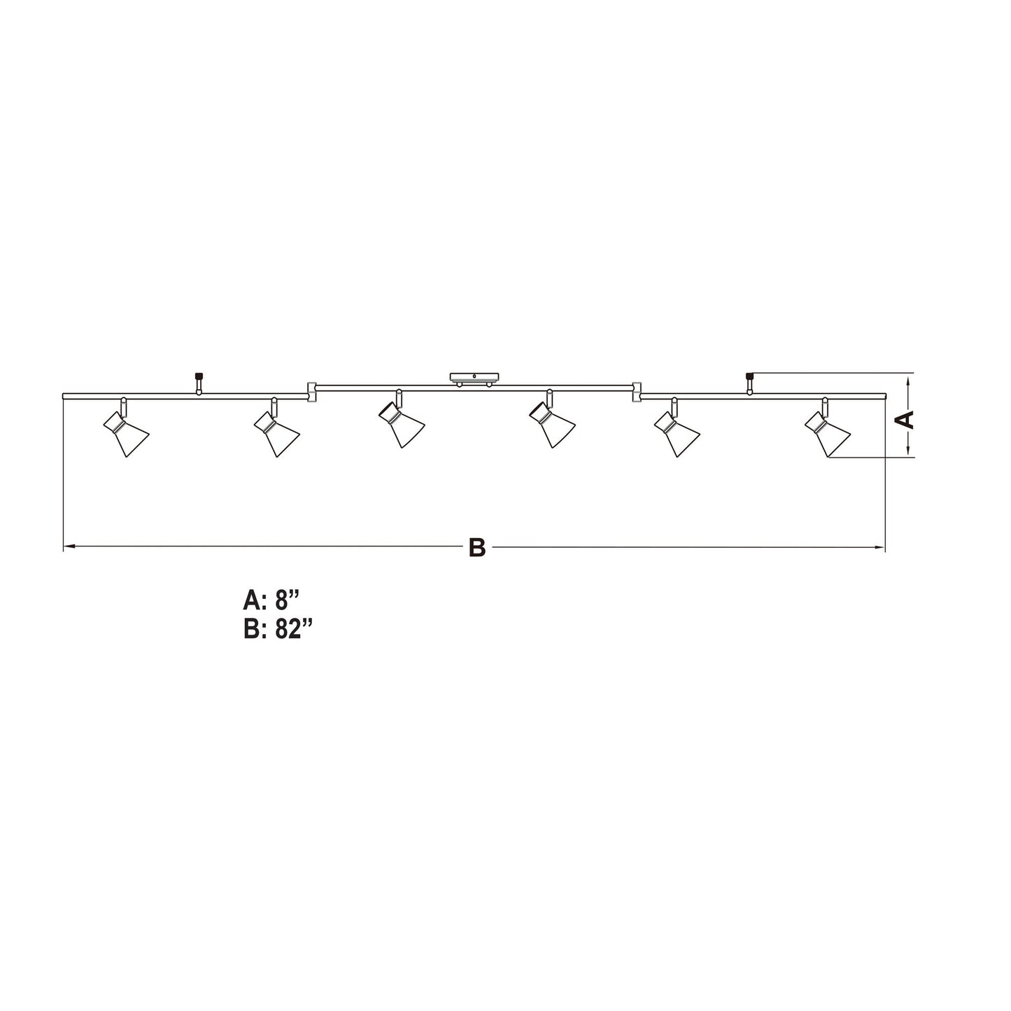 Alto 6 Light LED Directional Light - Orvon Lighting