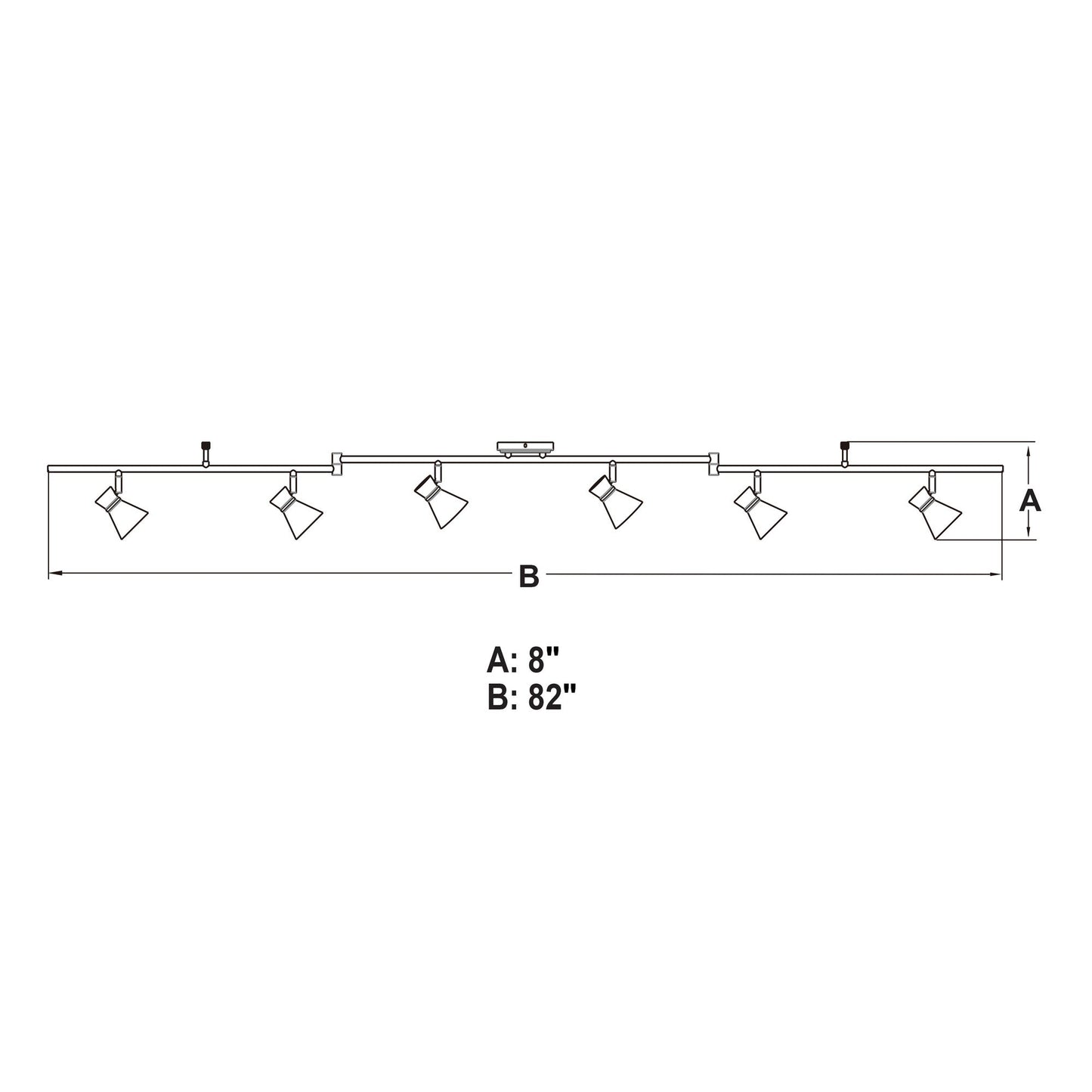 Alto 6 Light LED Directional Light - Orvon Lighting