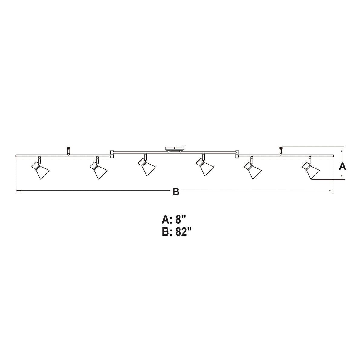 Alto 6 Light LED Directional Light - Orvon Lighting