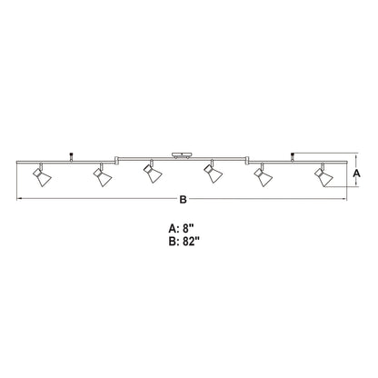 Alto 6 Light LED Directional Light - Orvon Lighting