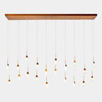 Global Views Leo Chandelier-20 Drop Rectangle product view