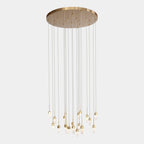 Global Views Leo Chandelier-20 Drop Round additional product view