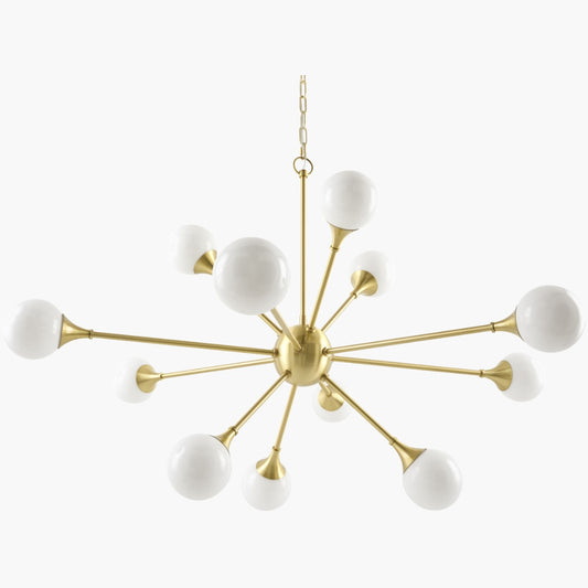 Surya Astralis 87.2" L × 49.4" W Chandelier – Default Title
