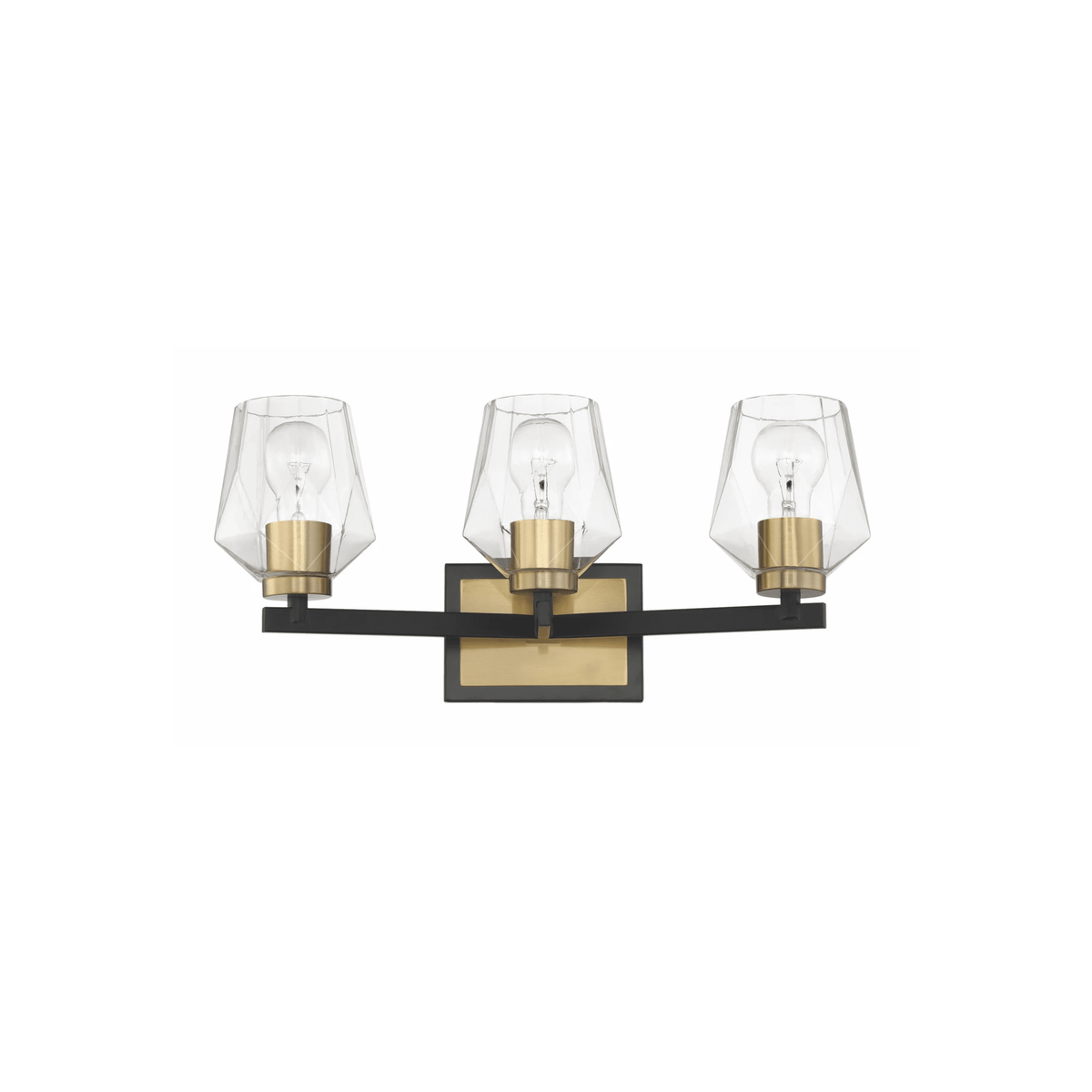 Avante Grand 3 Light 21 inch Vanity Light Wall Light 56903 - FBSB - Orvon Lighting