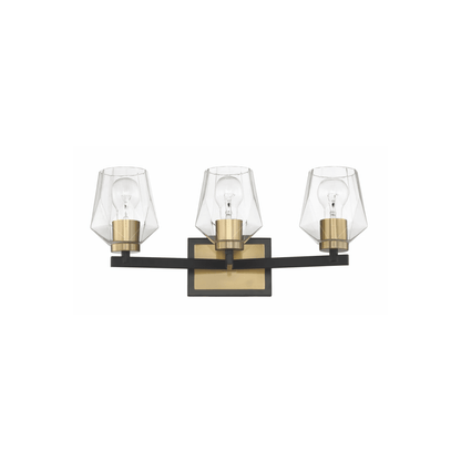 Avante Grand 3 Light 21 inch Vanity Light Wall Light 56903 - FBSB - Orvon Lighting