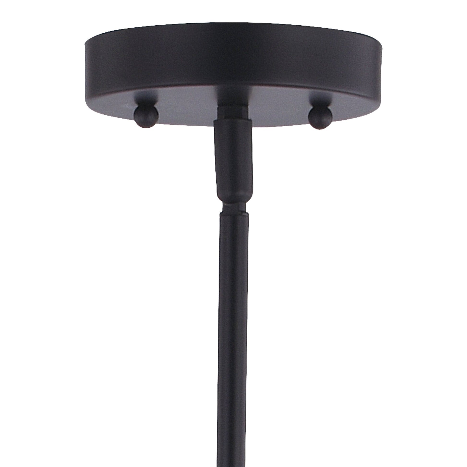 Bartlett 24 in. W 4 Light Pendant Oil Rubbed Bronze with Satin Nickel - Orvon Lighting