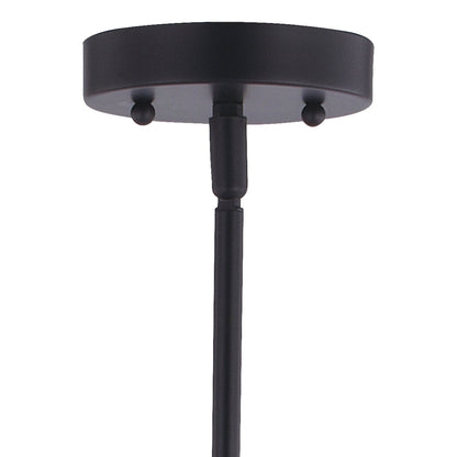Bartlett 24 in. W 4 Light Pendant Oil Rubbed Bronze with Satin Nickel - Orvon Lighting