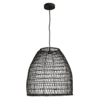 Bejamin 1 Light 18 inch Matte Black Pendant Ceiling Light - Orvon Lighting