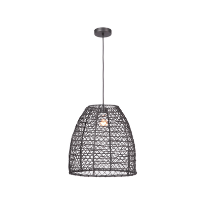 Bejamin 1 Light 18 inch Matte Black Pendant Ceiling Light - Orvon Lighting