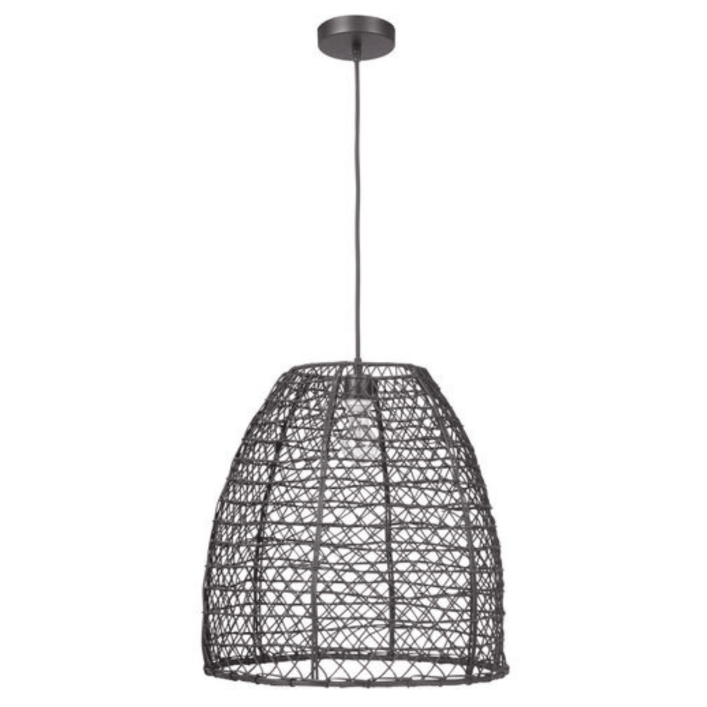 Bejamin 1 Light 18 inch Matte Black Pendant Ceiling Light - Orvon Lighting