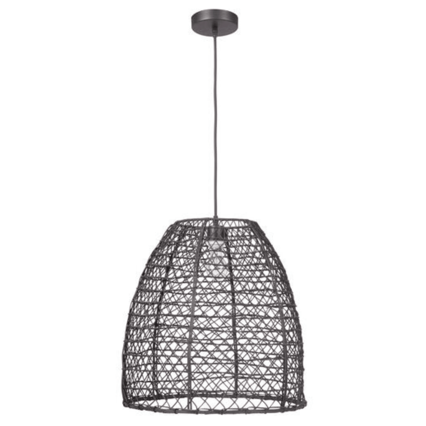 Bejamin 1 Light 18 inch Matte Black Pendant Ceiling Light - Orvon Lighting