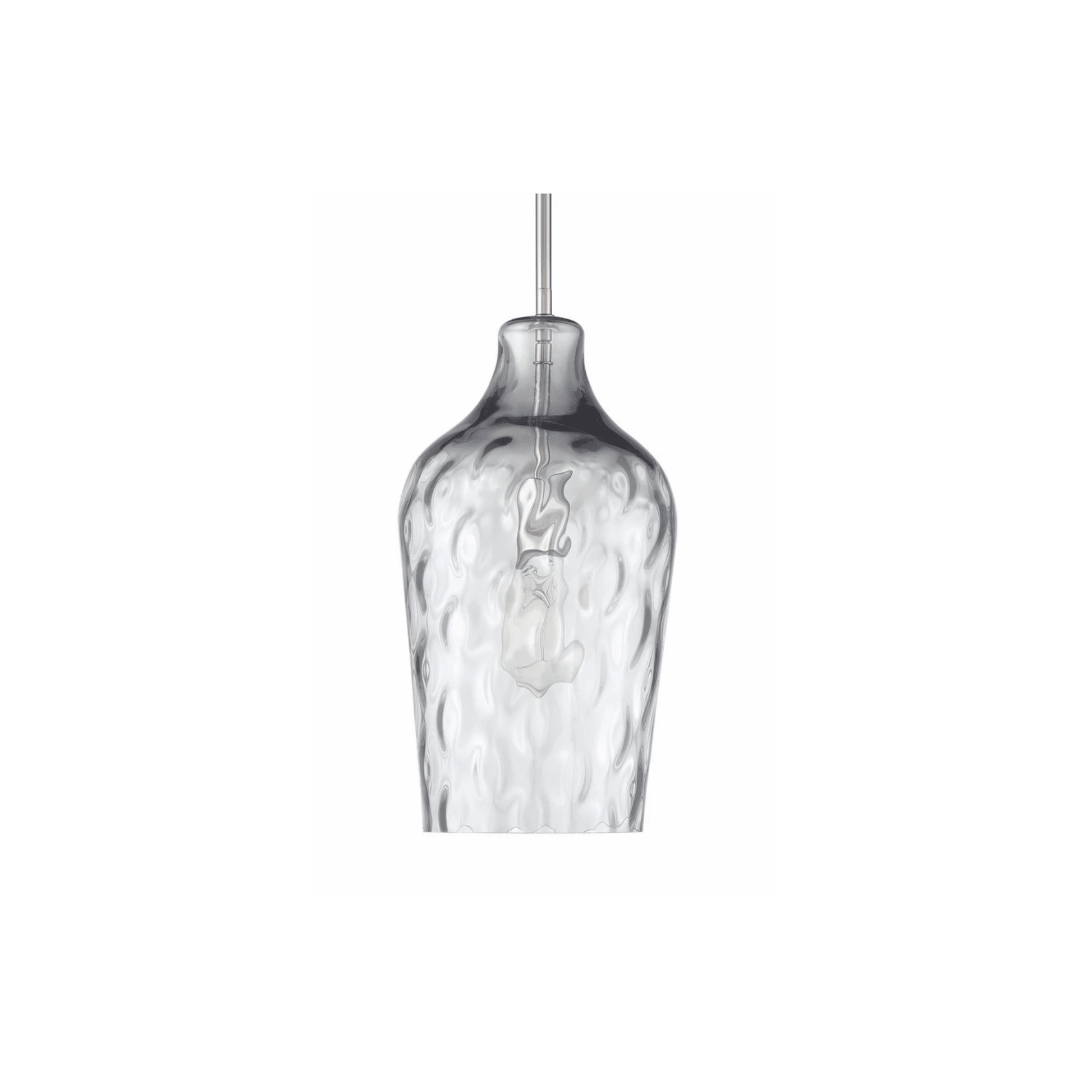 Bejamin 1 Light 9 inch Brushed Polished Nickel Pendant Ceiling Light - Orvon Lighting