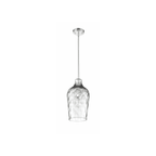 Bejamin 1 Light 9 inch Brushed Polished Nickel Pendant Ceiling Light - Orvon Lighting