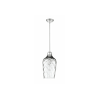Bejamin 1 Light 9 inch Brushed Polished Nickel Pendant Ceiling Light - Orvon Lighting