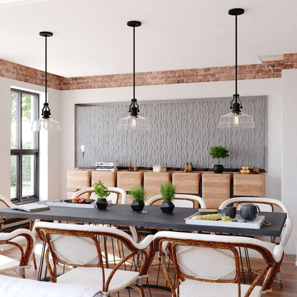 Beloit 12 - in. Pendant Matte Black - Orvon Lighting