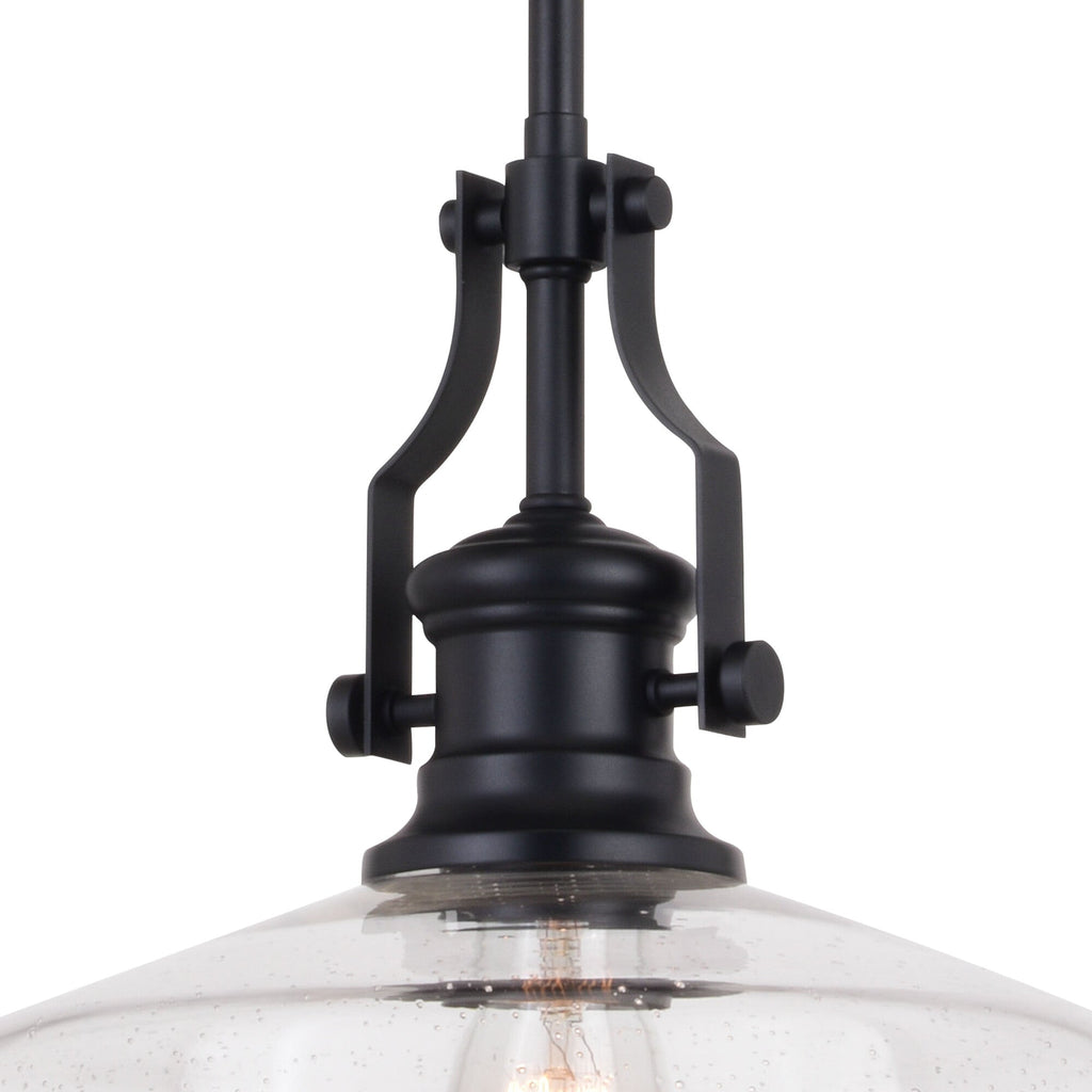 Beloit 12 - in. Pendant Matte Black - Orvon Lighting