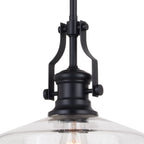 Beloit 12 - in. Pendant Matte Black - Orvon Lighting
